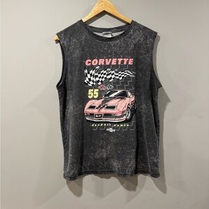 Chevrolet Officially Licensed Corvette C3 GM Division Tank Top Shirt